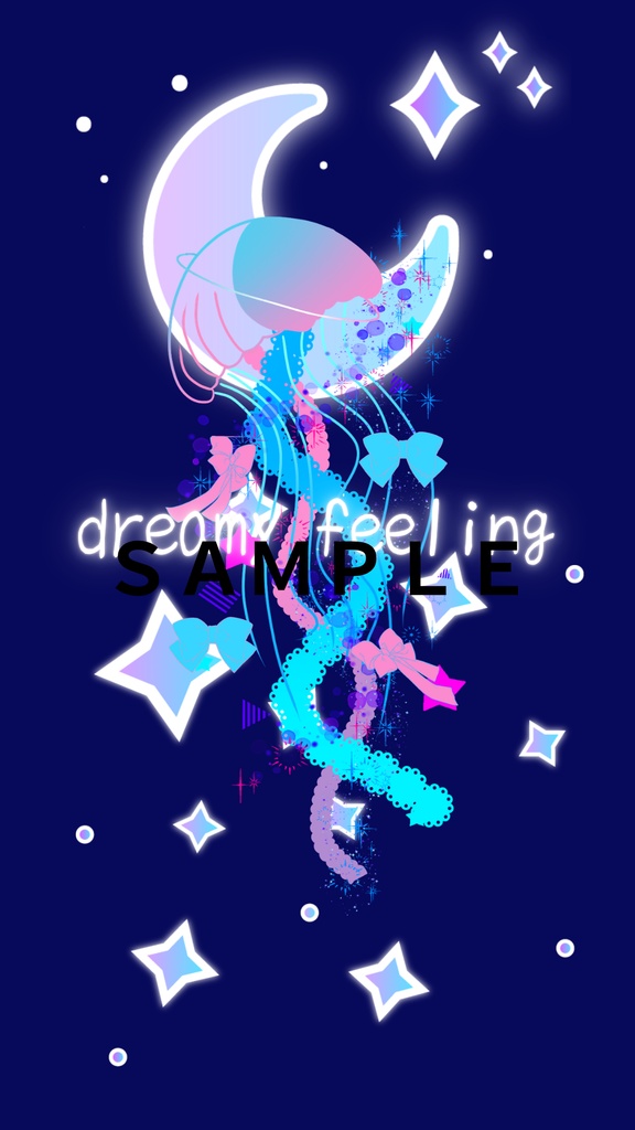 【スマホ壁紙】dreamy feeling【1080×1920】