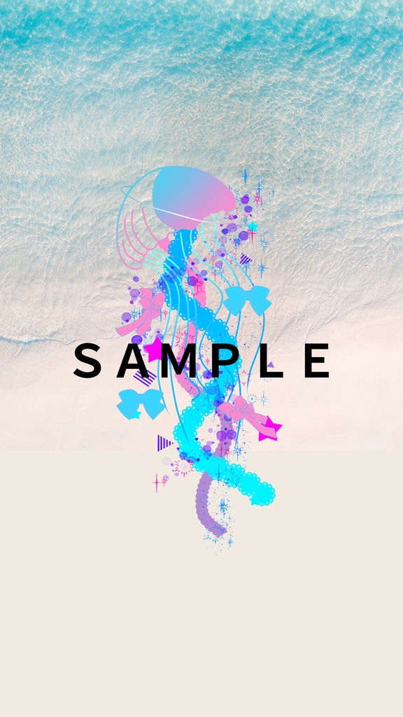 【スマホ壁紙】dreamy feeling【1080×1920】