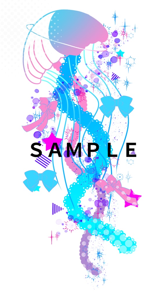 【スマホ壁紙】dreamy feeling【1080×1920】