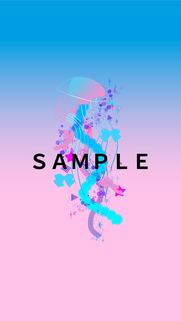 【スマホ壁紙】dreamy feeling【1080×1920】