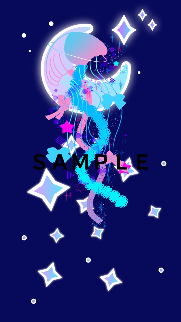 【スマホ壁紙】dreamy feeling【1080×1920】