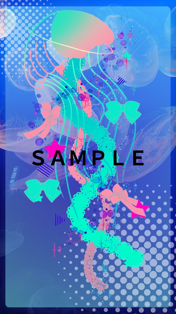 【スマホ壁紙】dreamy feeling【1080×1920】