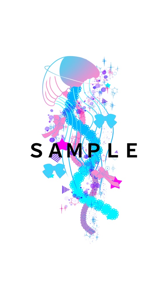 【スマホ壁紙】dreamy feeling【1080×1920】