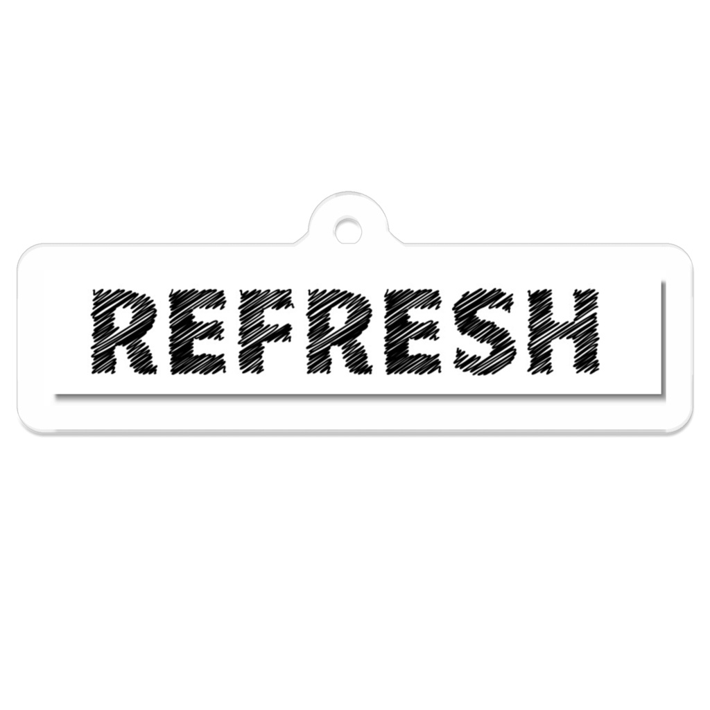 REFRESHアクリルキーホルダー