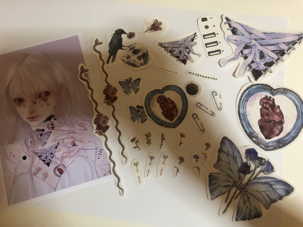 タトゥーシール3種(大)他