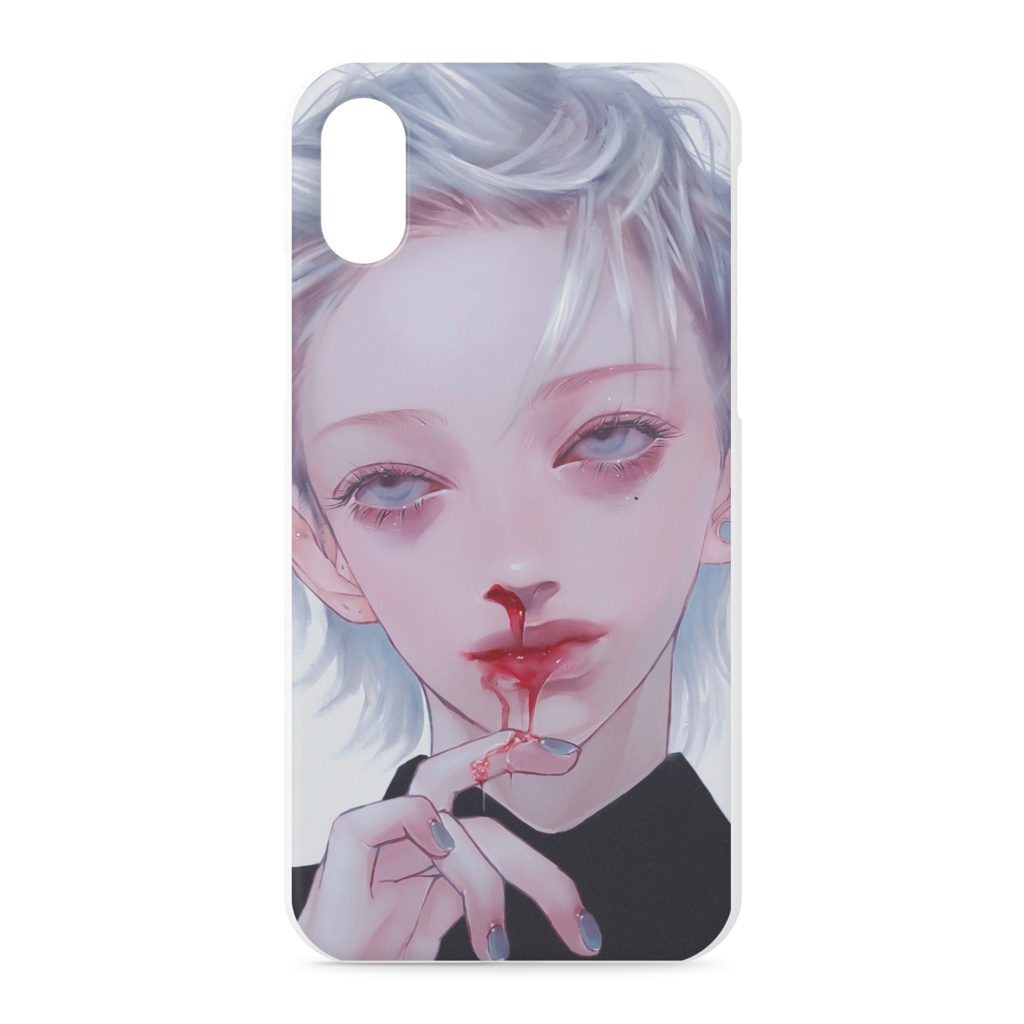 鼻血くん〜〜iPhoneケース