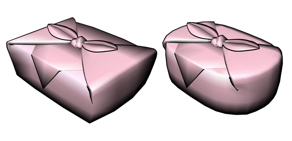 3Dお弁当包み2点セット【クリスタ用3D/cs3o】