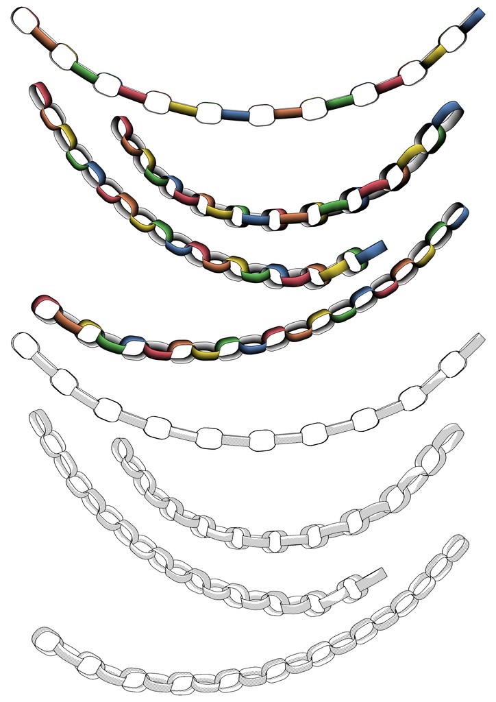 3Dパーティー飾り3点セット(クリスタ用3D/cs3o)