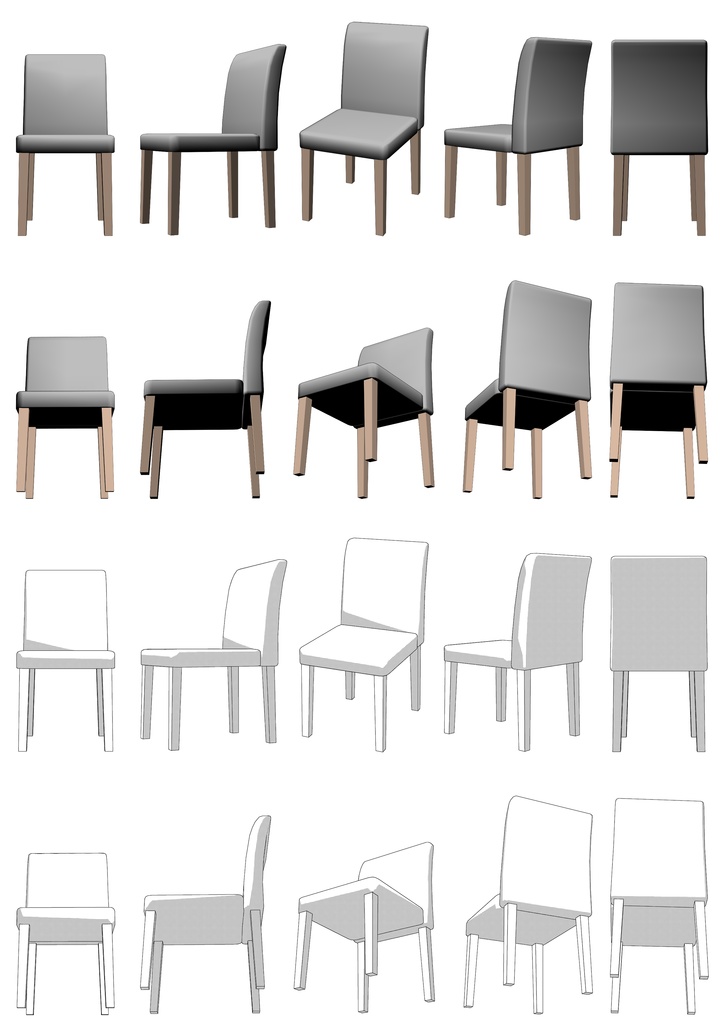 3Dシンプルイスセット【クリスタ用3D/cs3o】