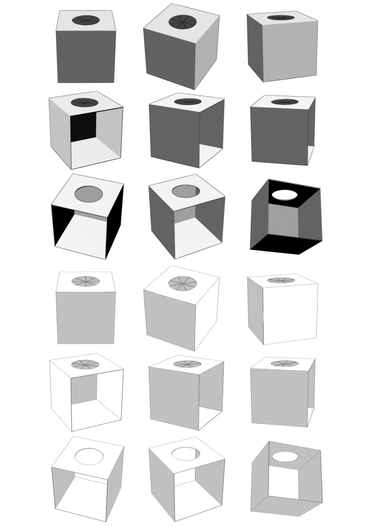 3D抽選箱【クリスタ用3D/cs3o】