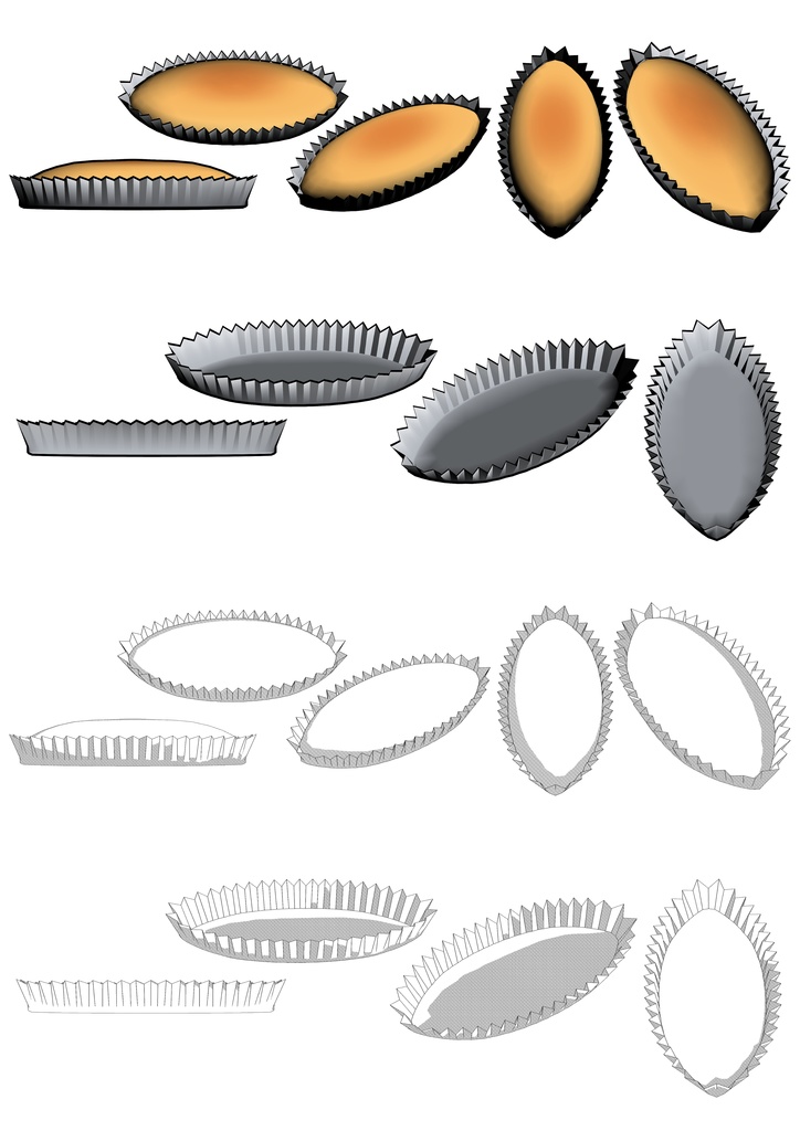 3Dスイートポテト【クリスタ用3D/cs3o】