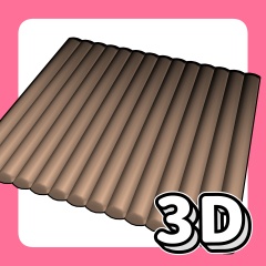 3D畑(クリスタ用3D/cs3o)
