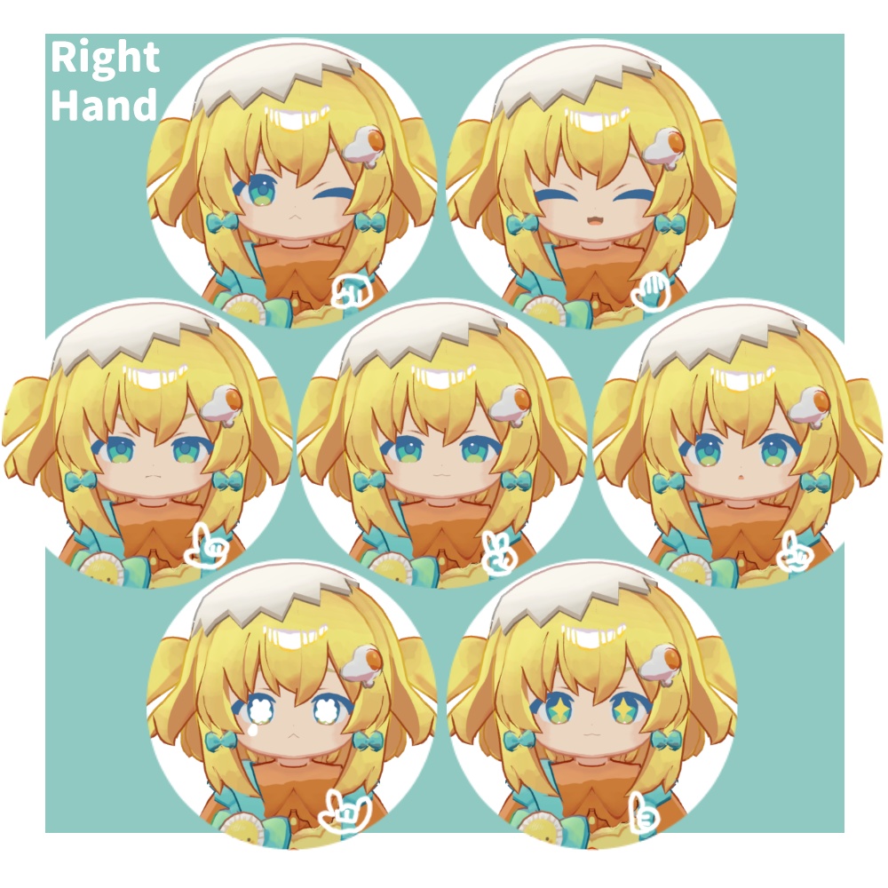 ちこぴよ Chikopiyo / オリジナル3Dモデル