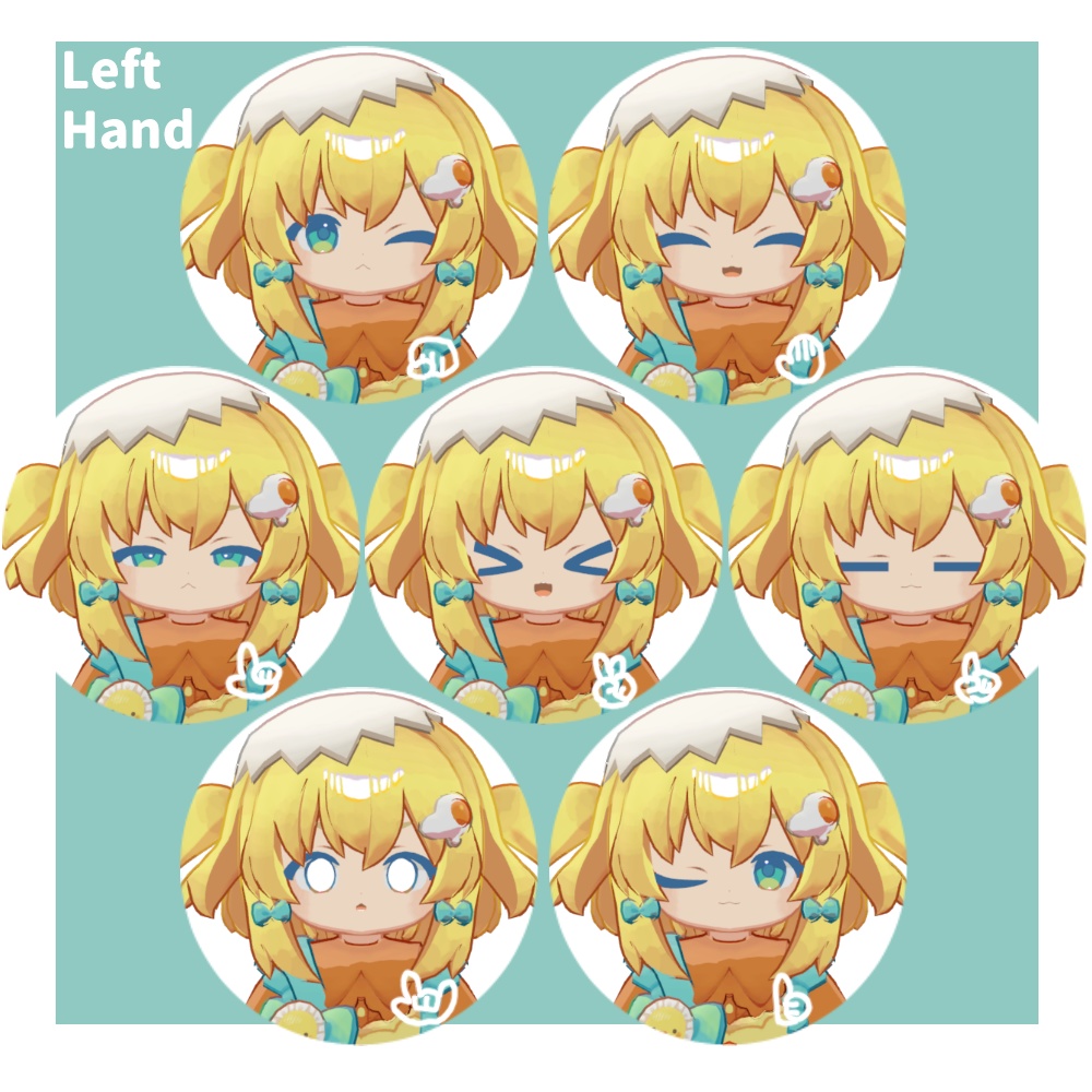 ちこぴよ Chikopiyo / オリジナル3Dモデル