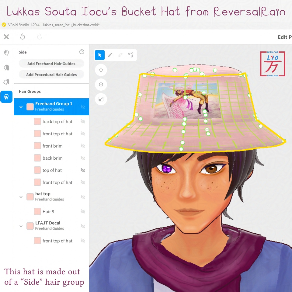 Lukkas Souta Iocu Bucket Hat - ReversalRain