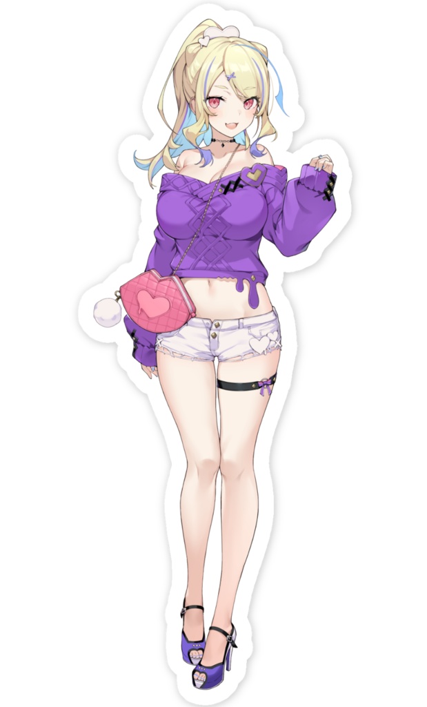 菫崎リンスマホステッカー(全4種)