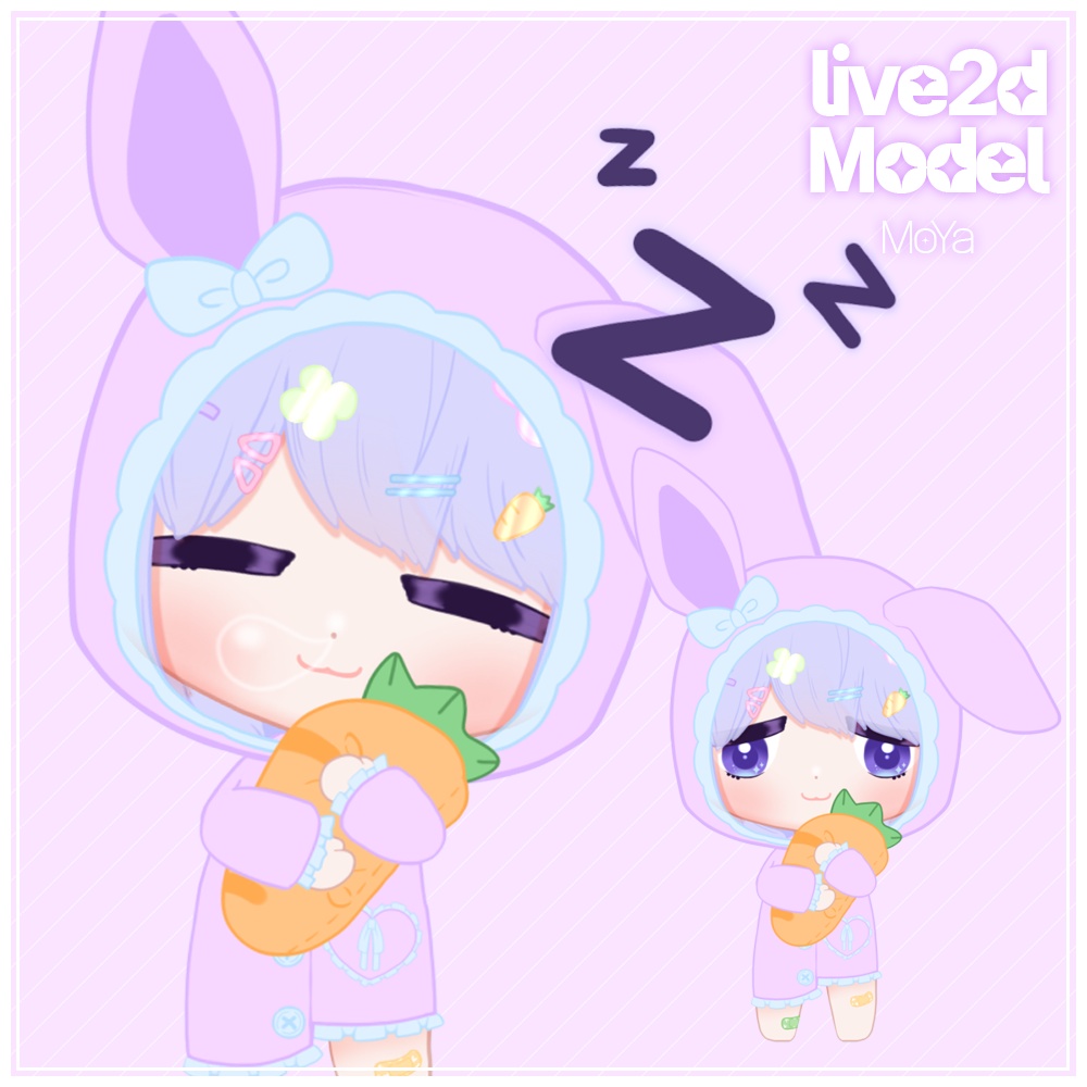 [Live2D model] Moya