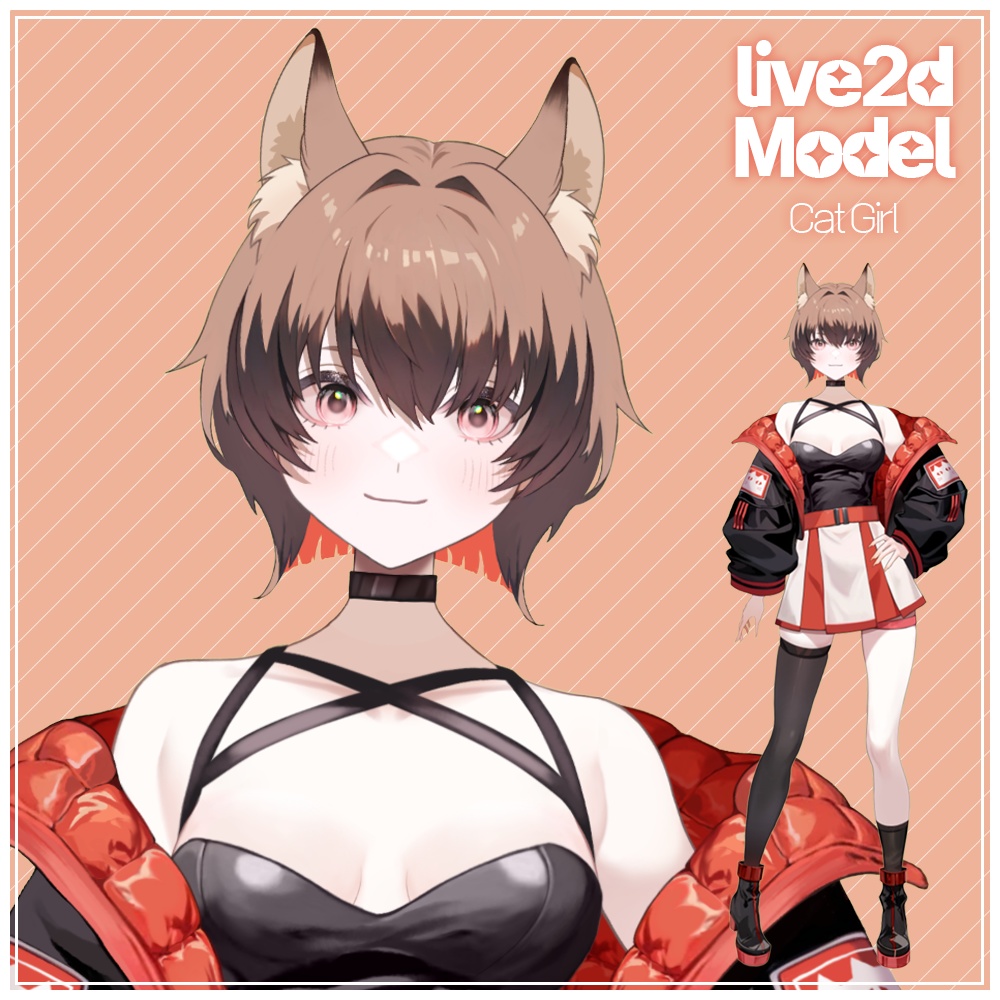 [Live2D model] Cat Girl