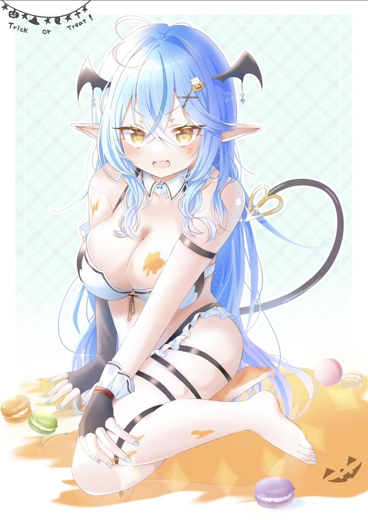雪花ラミィタペストリー【ハロウィン】