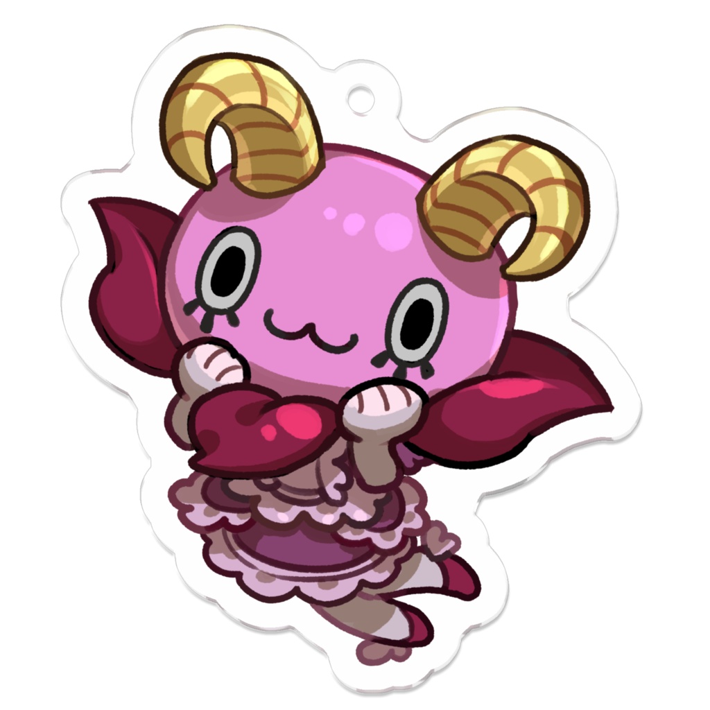 アクリルキーホルダー：店長（楽ヶ洲木ゼルベル）