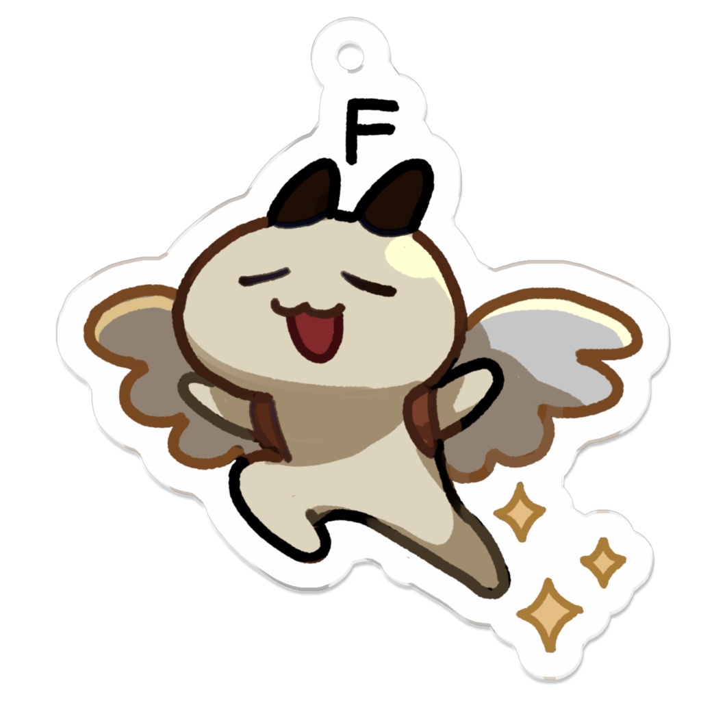 アクリルキーホルダー:F