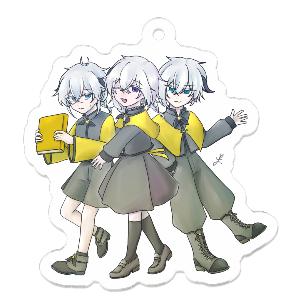 事務局ズといっしょ アクリルキーホルダー