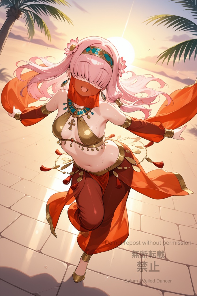 【4K高画質】Veiled Dancer Collection Vol.1