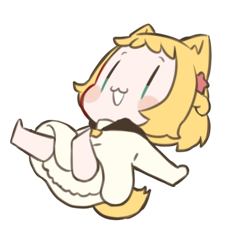 きの子ちゃん黒ウーロンちゃんのぷかぷかアクキーa