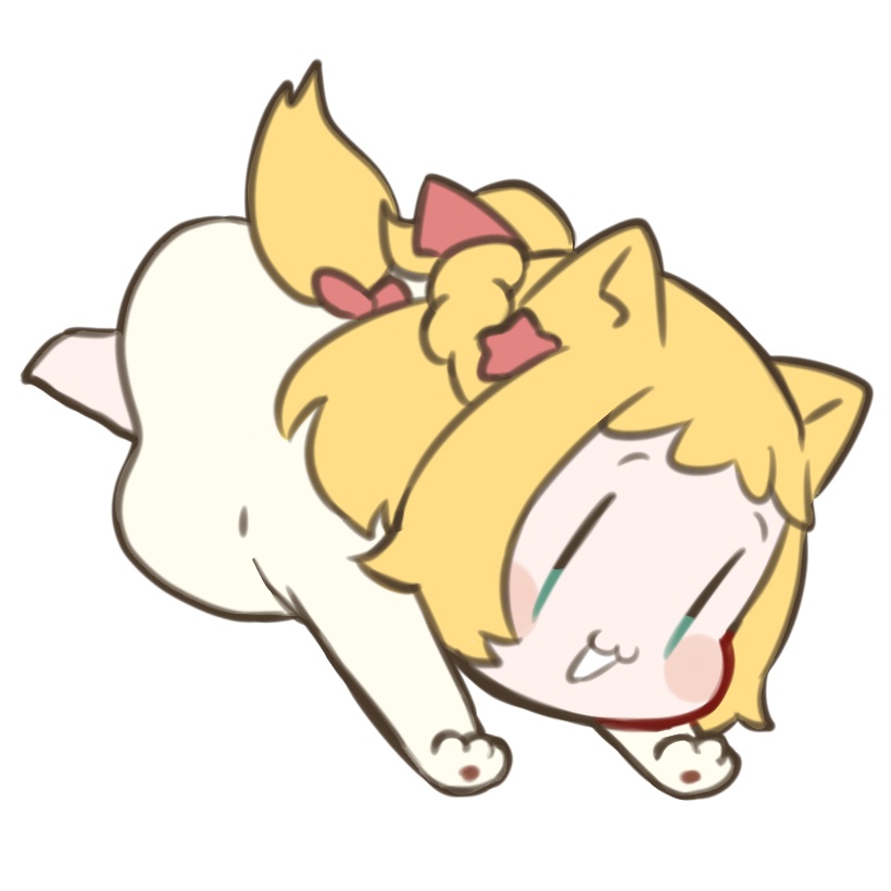 きの子ちゃんと黒ウーロンちゃんのぷかぷかアクキーb