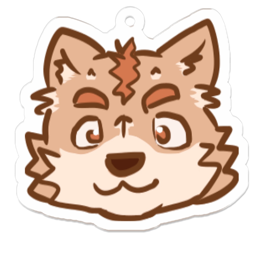 らくがきべるどんアクリルキーホルダー