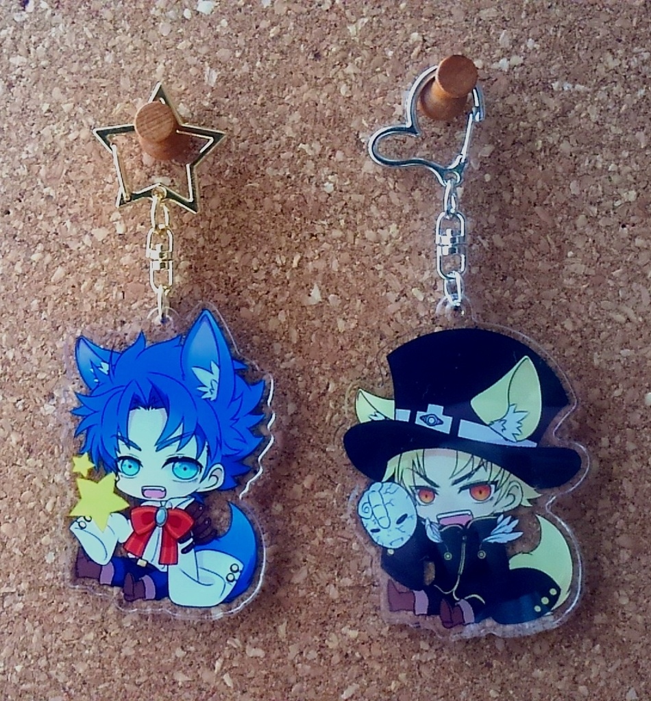 ジョジョの奇妙なケモ耳アクリルキーホルダー