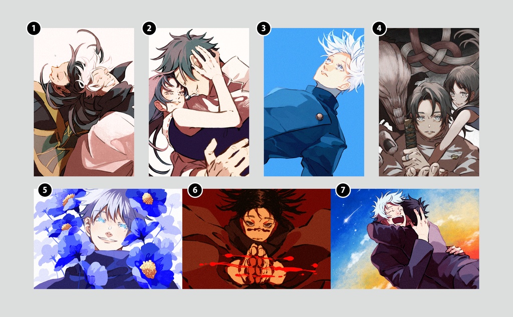 POSTCARD／全7種