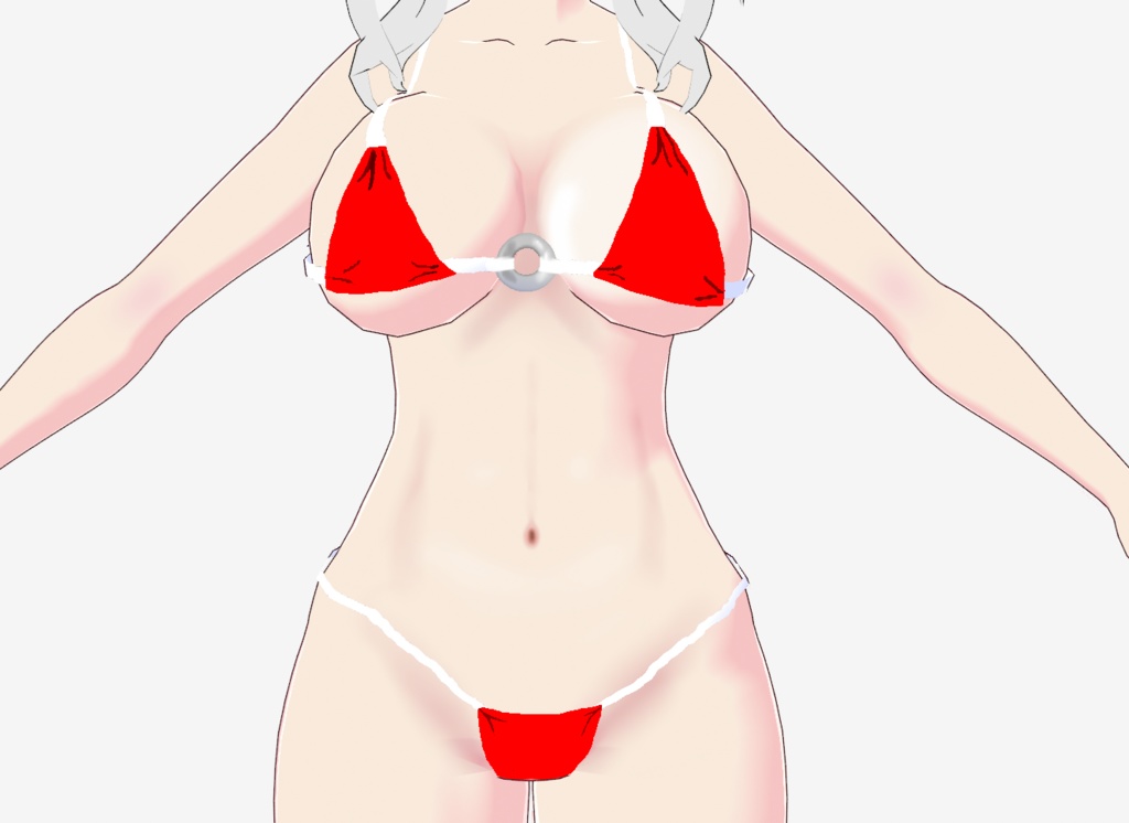 Vroido Studio用ビキニ&肌テクスチャ