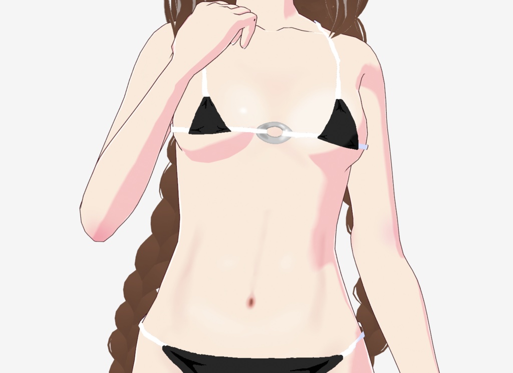 Vroido Studio用ビキニ&肌テクスチャ