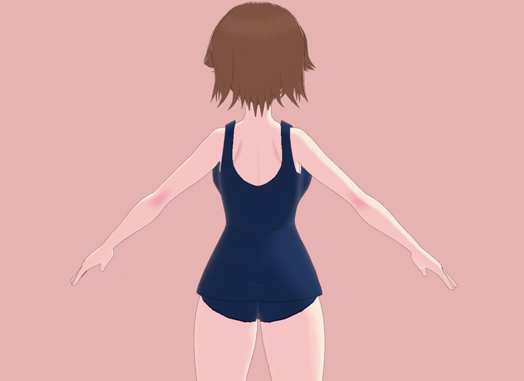 VROID用 スクール水着