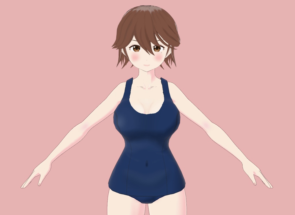 VROID用 スクール水着