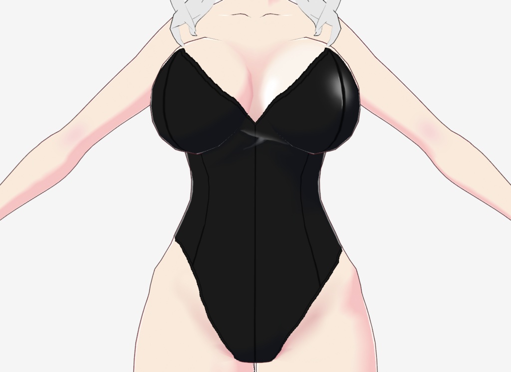 Vroid用バニースーツ&網タイツ