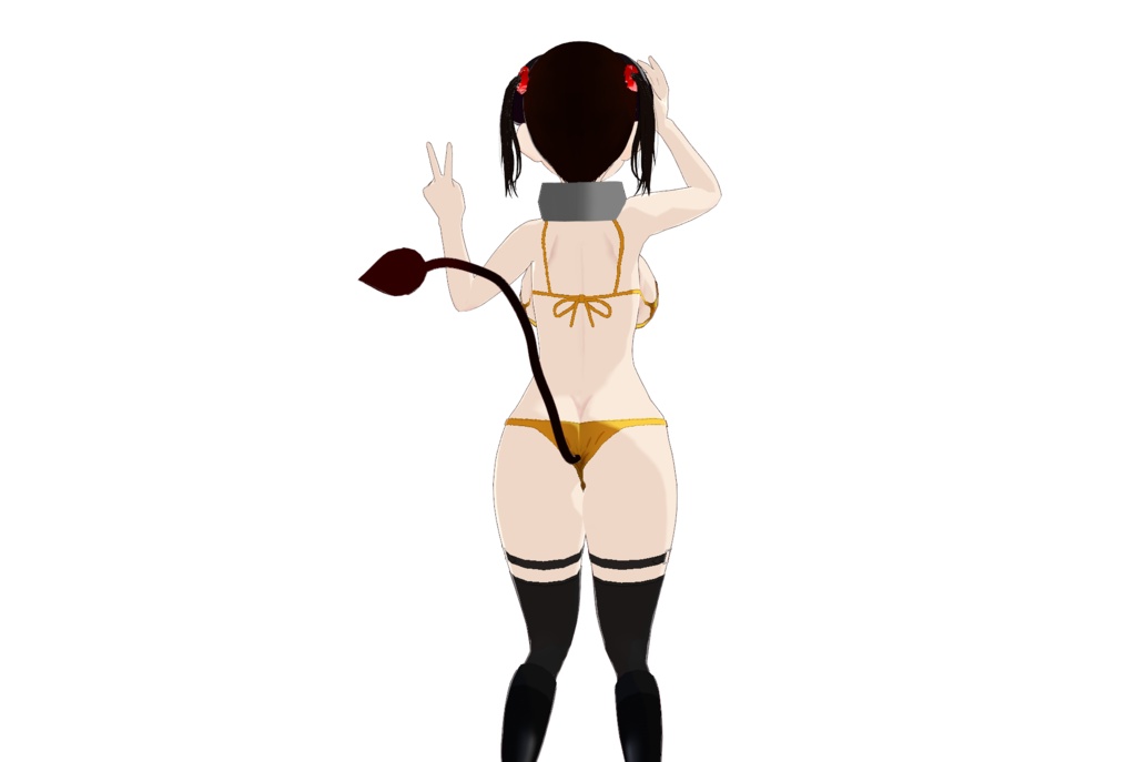Vroid用 ビキニ金 ♂♀