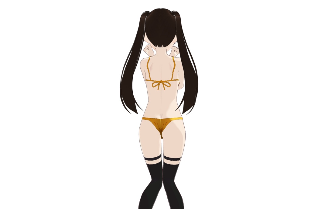 Vroid用 ビキニ金 ♂♀