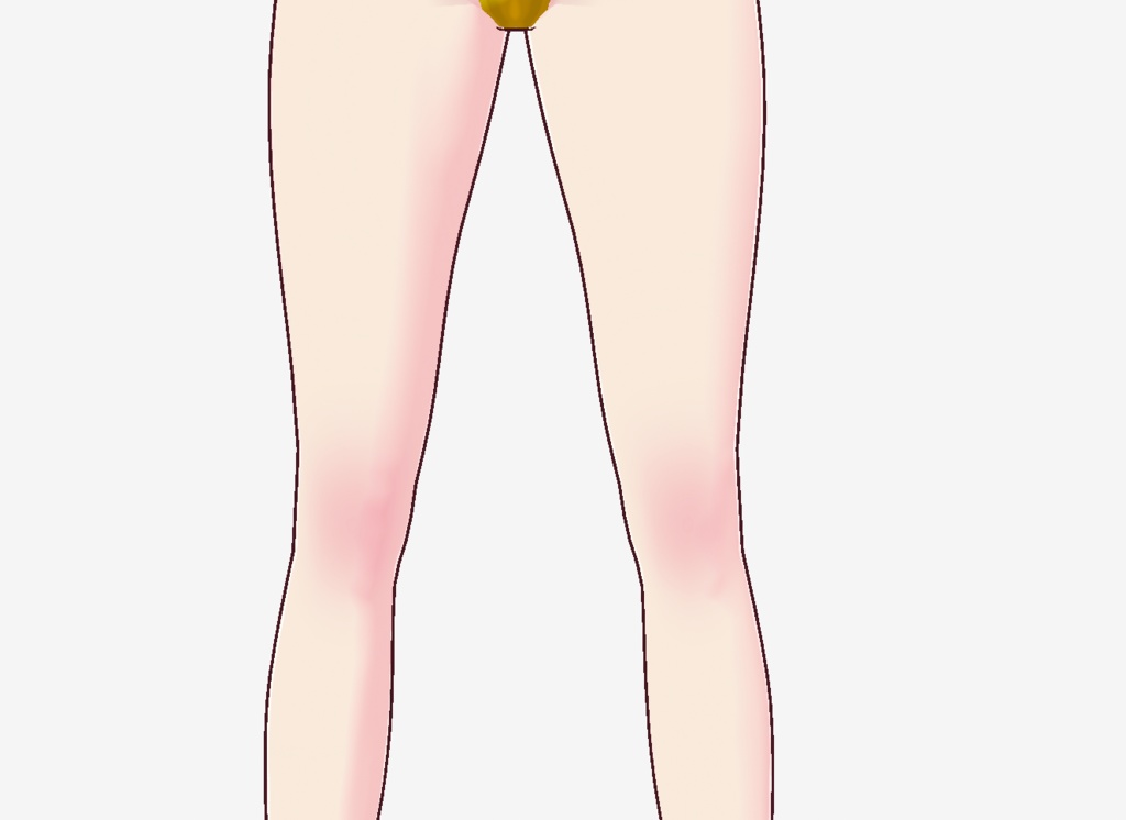 VRoid用肌テクスチャ 汎用