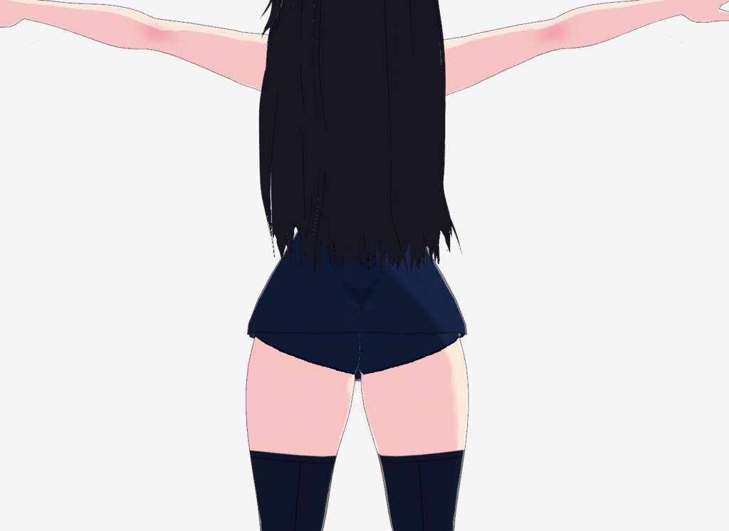 巨〇のパツパツ旧スク