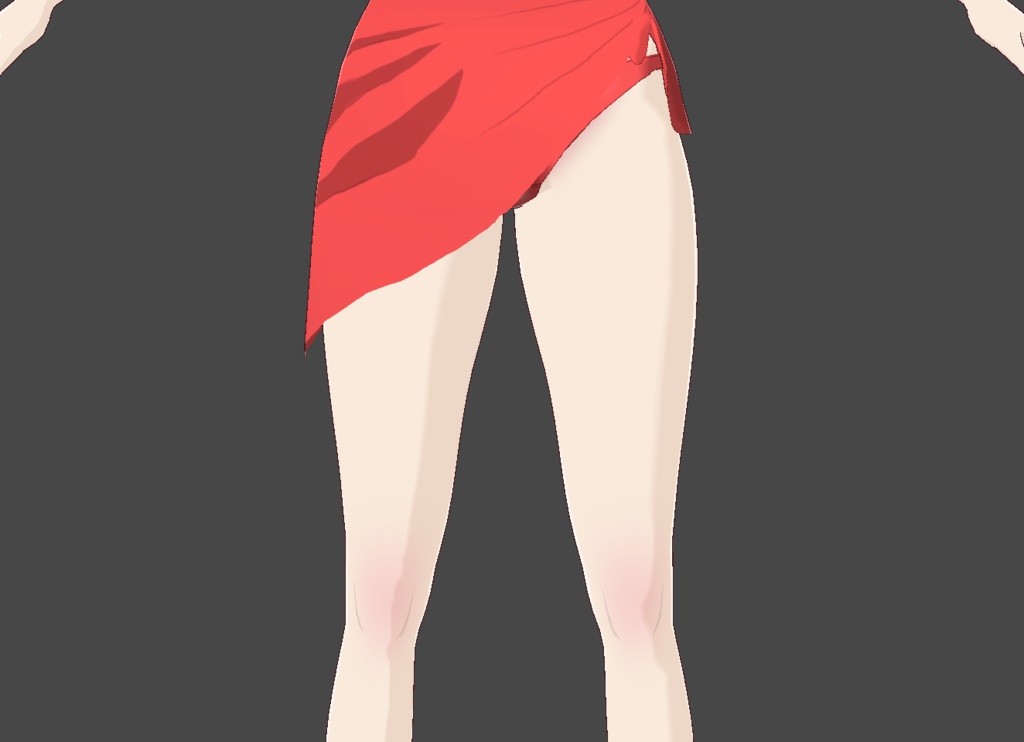 サナギ小隊長式Vroidベースモデル(素材単体での使用OK!)