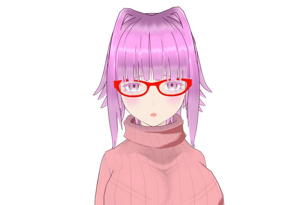 縦縞セーターなヲタピンクちゃん