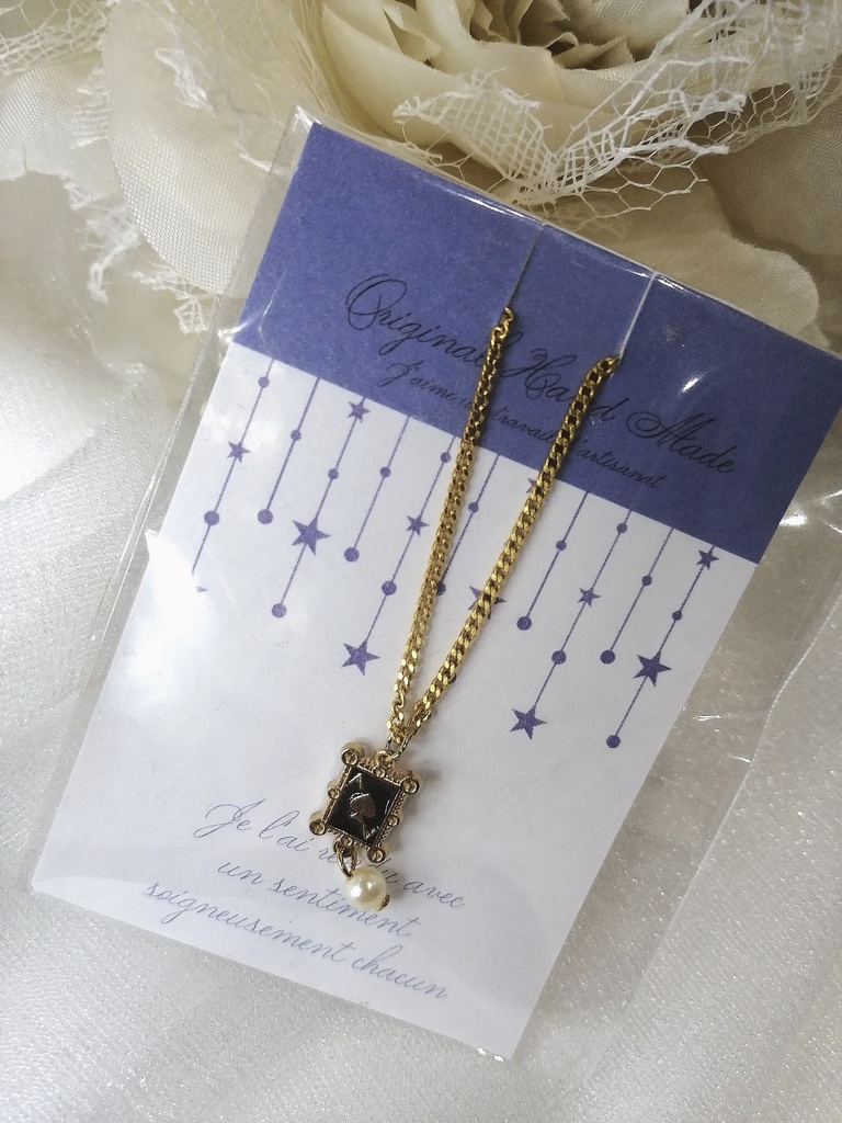 ドール　ネックレス　ハンドメイド