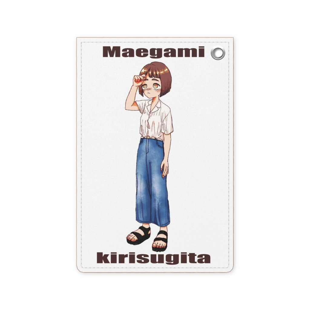 オン眉ちゃん パスケース