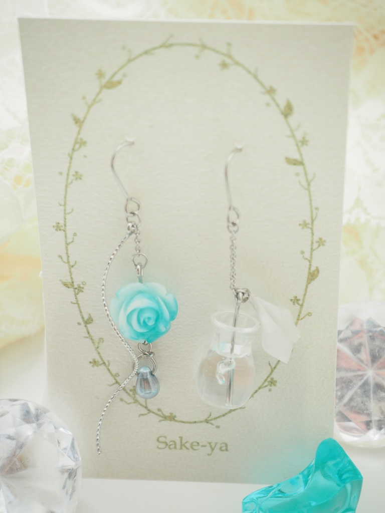 叶オリジナルソングイメージピアス