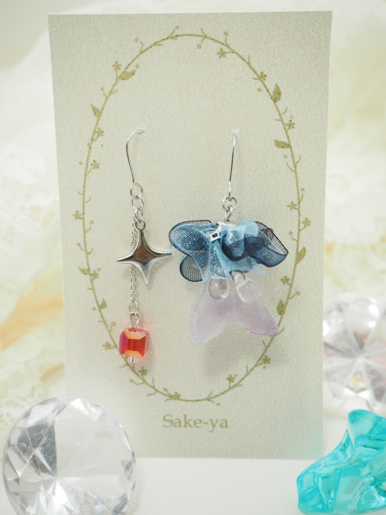 弦月藤士郎オリジナルソングイメージピアス