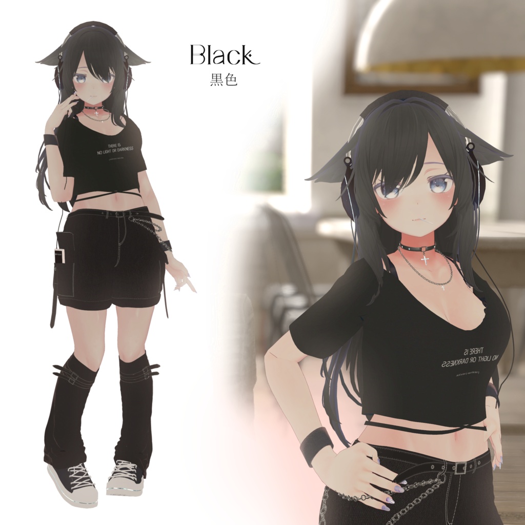 Cool Punkish【桔梗、舞夜】『3Dモデル』