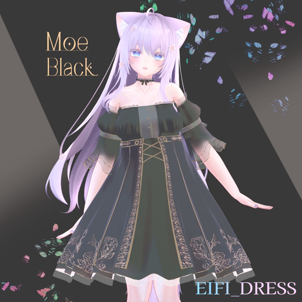 Elfi_Dress 『3Dモデル』