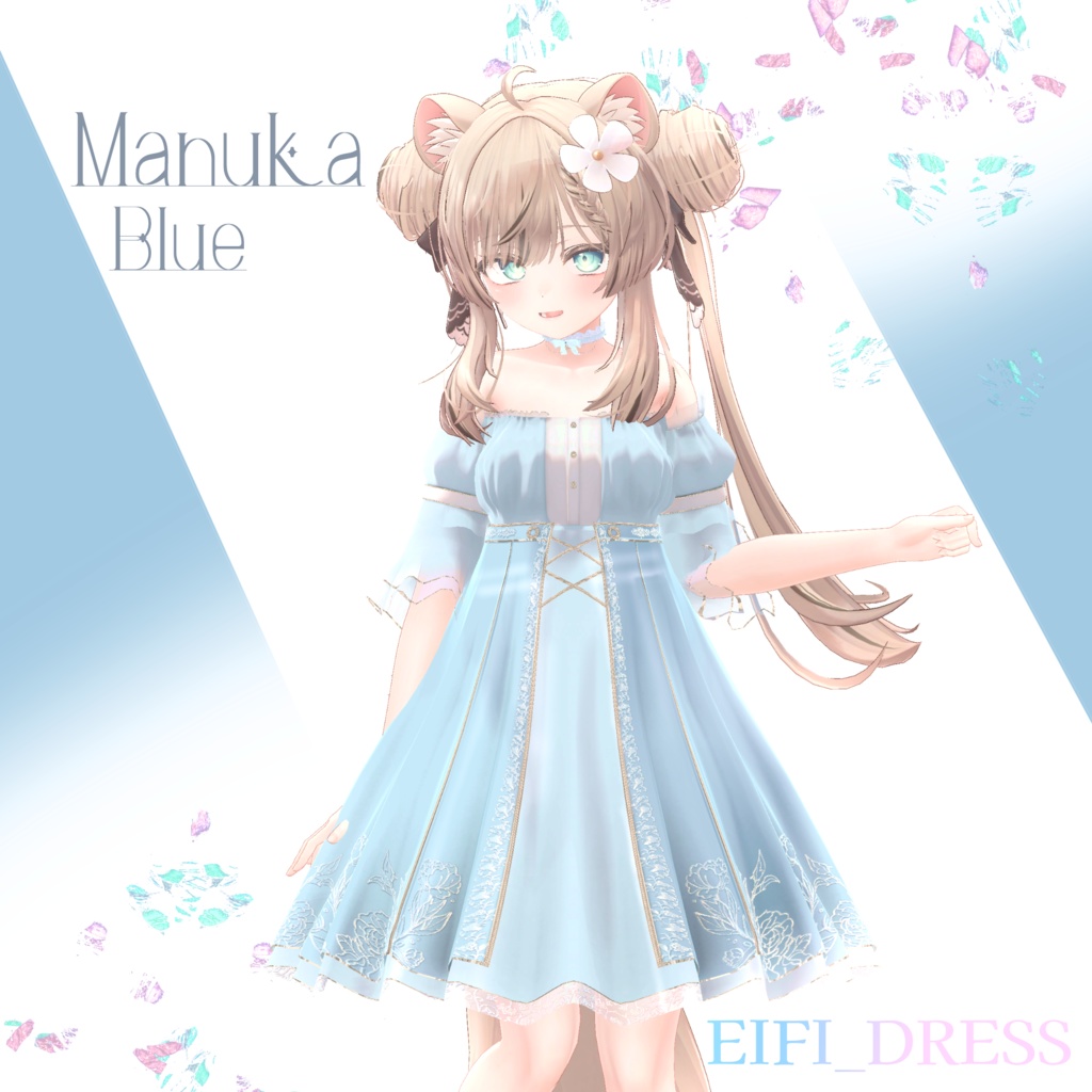 Elfi_Dress 『3Dモデル』